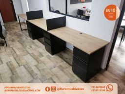 islas de trabajo mobiliario para oficina